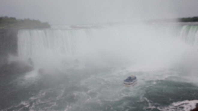 Rough seas (river, whatever)