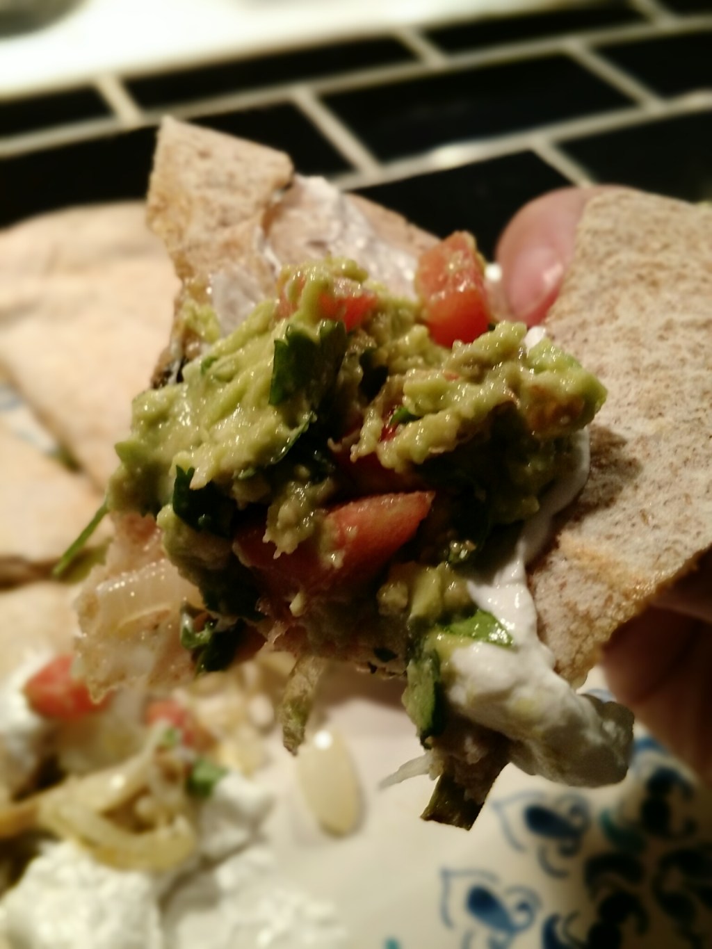 Roasted veggies quesadillas