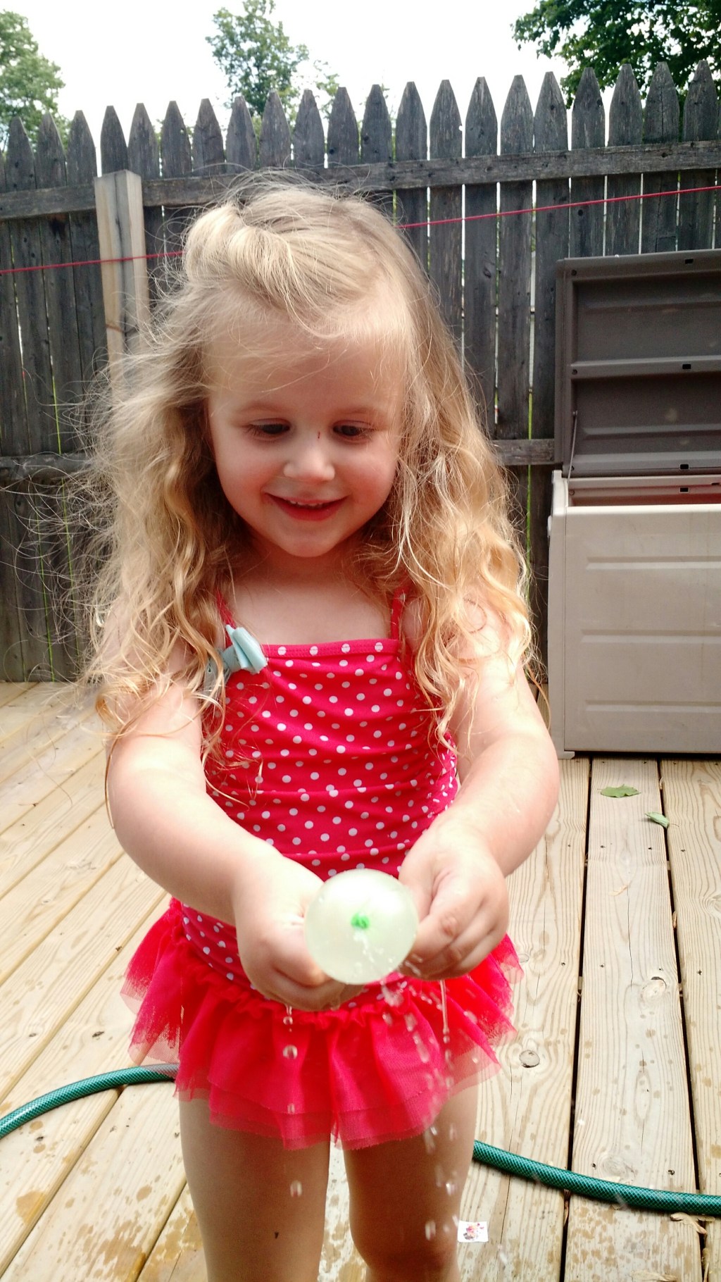 Water balloon fight!