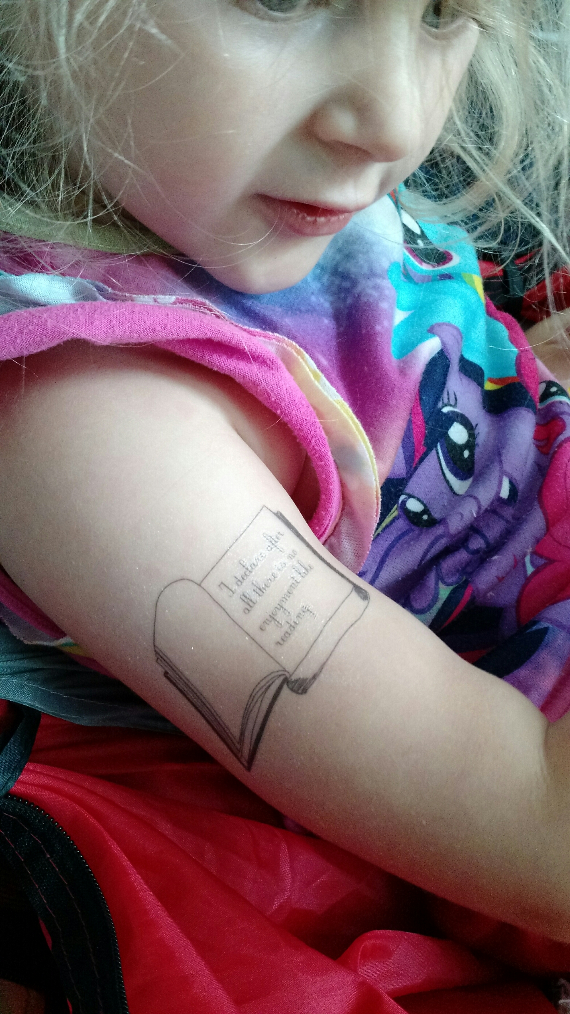 Book tattoo