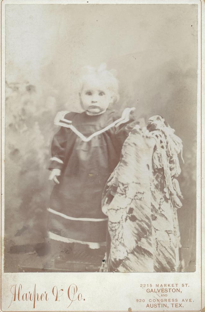 Della Grace Whaley at approx. 2 years of age